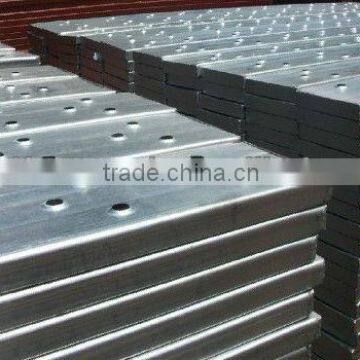 Galvanized Steel Scaffolding Walking Board, steel plank