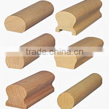 quality guaranteed wood stair handrail /wood handrail