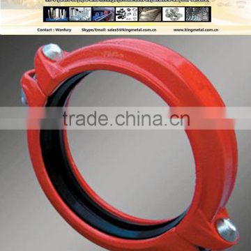 fire extinguishing UL/FM Grooved Rigid Pipe Couplings