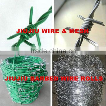 Anping Jiujiu barbed wire stable quality good price hot sale