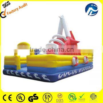 giant inflatable trampoline jumper with air blower