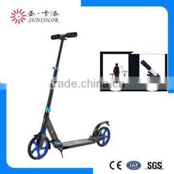 200 mm PU wheel Adult scooters for sale with two shock absorption