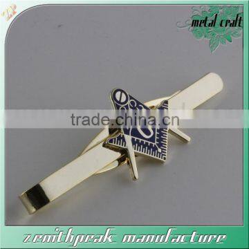 2016 New masonic metal tie clip/masonic metal tie bar/masonic metal tie pin