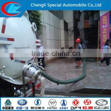 4x2 5cbm High Pressure Cleaning Truck Vacuum Sewage Suction and Jetting Truck photo-6