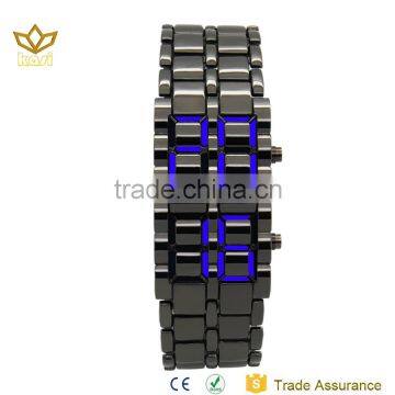 HOT!JAPAN MOVT LED DIGITAL WATCH HIGHT QUALITY ALLOY WATCHES ELECTROPLATING WATCHES