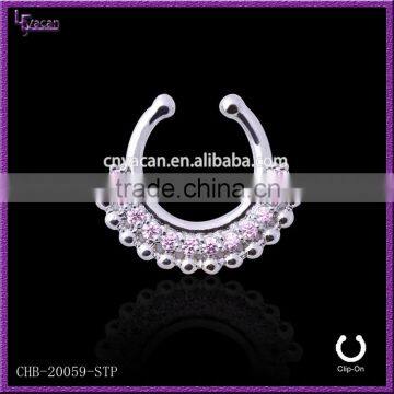 Yiwu Factory Wholesale Brass Types Nose Piercing Jewelry photo-5