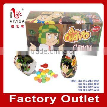 Fashion Colorful Tablet Sweet Candy Fill in Bear Barrel