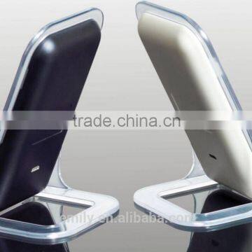 Wireless Charging Pad Wireless Charger For Mobile Phone S7/S7edge, S7 Wireless Charging Stand 3-Coils Design photo-3