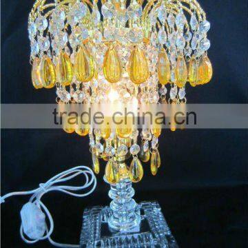 sell by the piece crystal home lamp table light (R-1079