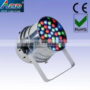 china best price dmx rgbw led par 64 led par can 36* 3w led disco par light