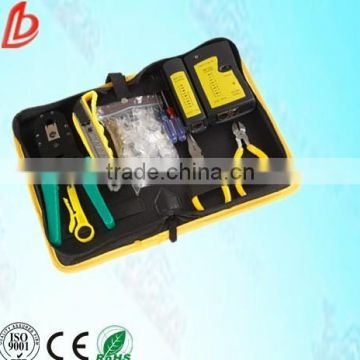 Handled Fiber optic Tool Kit, FTTH fiber optic tool set/optical tool box