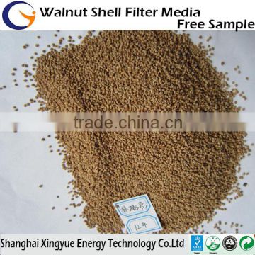 1-2mm walnut shell filter media for water treatment