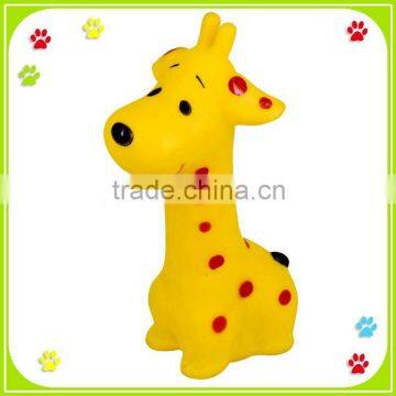 Promotional PVC Bath Giraffe toy