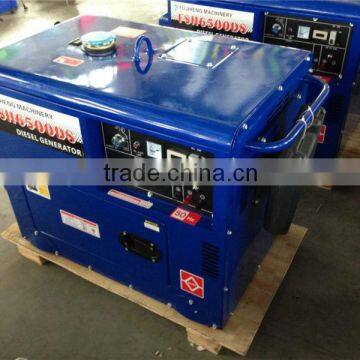 small diesel generator 5kw and 6kw for optional, OEM,garden and home use.