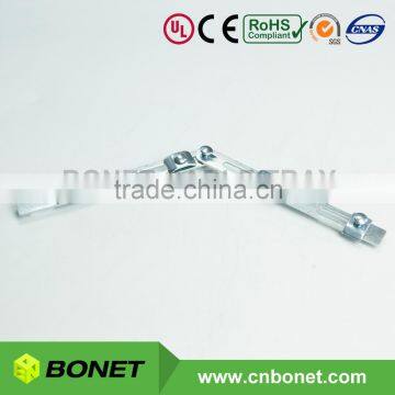 Flexible Wire Mesh Basket Cable Tray Adjustable Connector for Making Risers and Vertical Bends