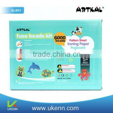 ARTKAL 2016 Sea World 100% EVA Hama Perler Beads Set for Kids Toys photo-3