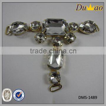 Classical Shoe Ornaments With Metal Chain for Women