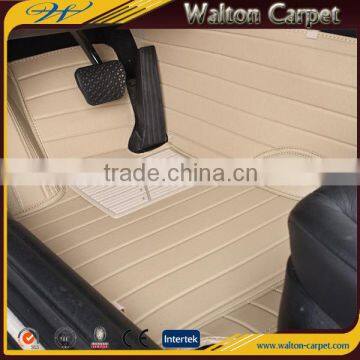 Automobiles Rib Leather Eco-friendly Custom Size Auto Mat