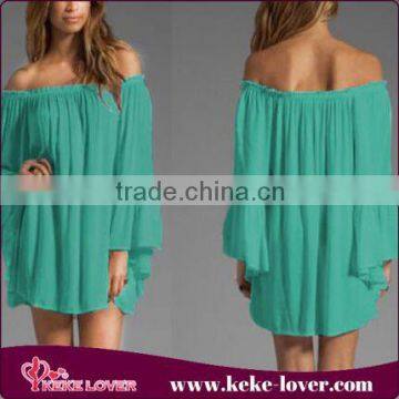 New Arrival Sexy Strapless Beach Wear Comfortable Girls Casual Dress Plus Size Women Dress For Beach Party Wholesale