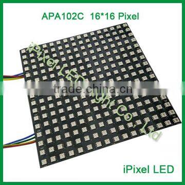 16x16pixel square apa102 led flexible matrix