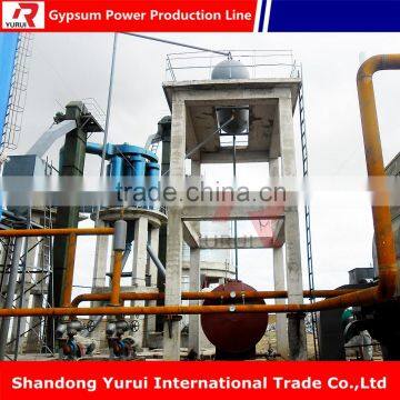 New design with capacity of 150 t/day gypsum powder production line