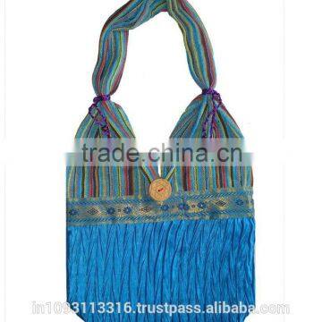 Latest silk Handmade Bags / Ladies Fashion Handbag / Popular Gypsy Bags