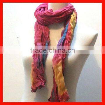 2011 newest pretty fashion warm colorful scarf