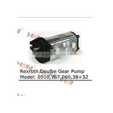 0510 767 060 38+32 REXROTH DOULBE GEAR PUMP for concrete pump