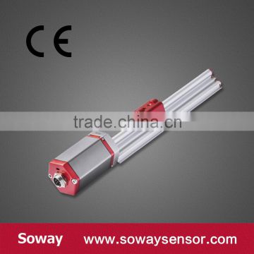 Profile type magnetostrictive linear displacement transducer/transmitter