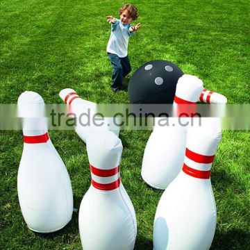 China wholesaler inflatable human bowling game Inflatable human bowling ball game