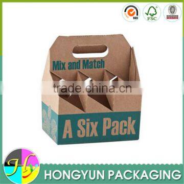 Custom Printed Cheap 6 Pack Beer Bottle Carrier photo-2