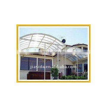 window awning pc sheet twin-wall hollow sheet polycarbonate 8mm