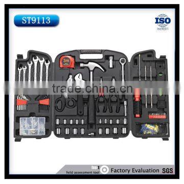 Professional 168pcs Repair Tool Set Household Hand Tool Set Hand Tool Kit,Chinese manufacturer