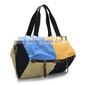 modern design wholesale genuine canvas shoulder bag