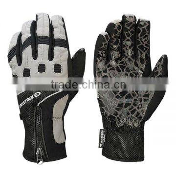 Long fingerless, motorcycle waterproof gloves