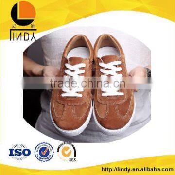 Men leather casual sneaker running shoes wholesale fashion rubber athletic shoes