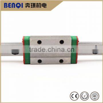 Mini linear guide way mgn7h-L250mm with a slider