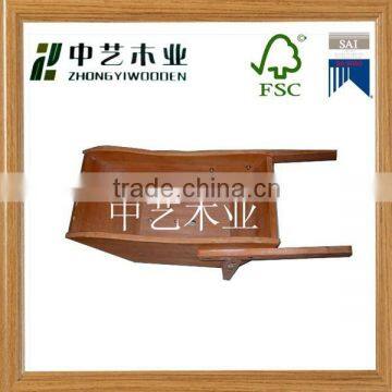 2015 china suppliers handmade wooden gardening tool, wood small handcart with manufacturer wholesale
