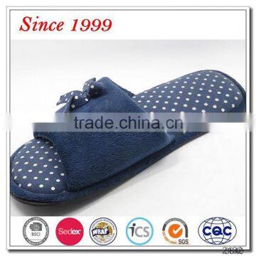 high quality cheap spa ladies open toe slippers