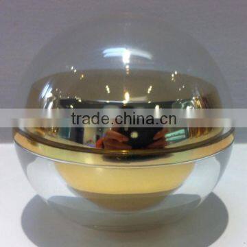 Egg-shape Cosmetic Container Acrylic Cosmetic Jar photo-2
