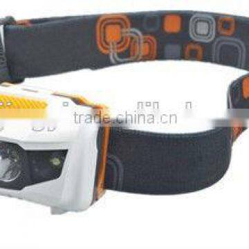 3W 160lm water resistant red lighting LED light headlamp