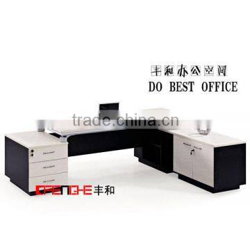 Wood Executive Table Office Furniture General Manager Table Design DK006 photo-2