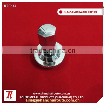 China factory custom stainless steel cable railing solid surface glass clamp routel