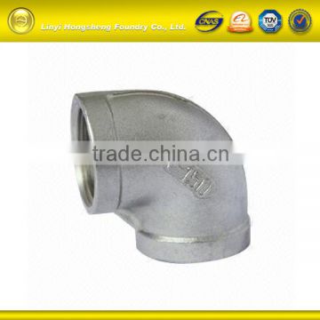 BSP thread stainless steel 304 elbow, 90 degree