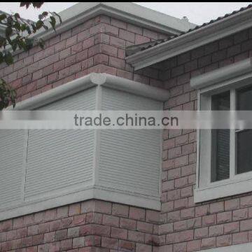 PVC roll shutter window
