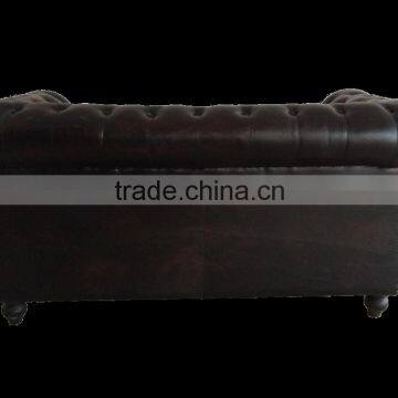 Chesterfield Sofa ,chesterfields 2 Seater Black Color Sofa photo-4