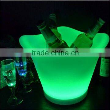 PE Plastic 16 Color Changing Rechargeable Led Flashing Ice Bucket photo-2