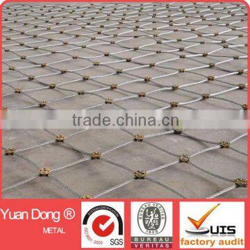 Steel Wire Rope Flexible Protective Netting