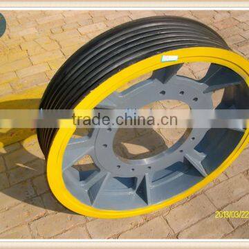 Fujitec traction sheave 805*6*16 for elevator traction machine