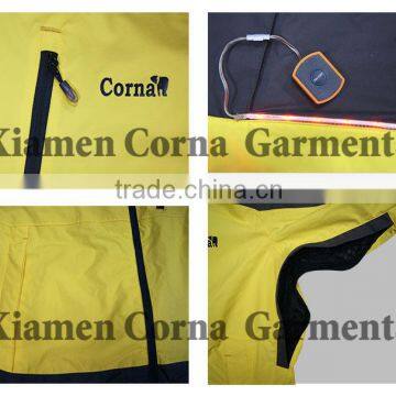 2016 New Designs Men LED Light Jacket & Outdoor Ski Jacket photo-5